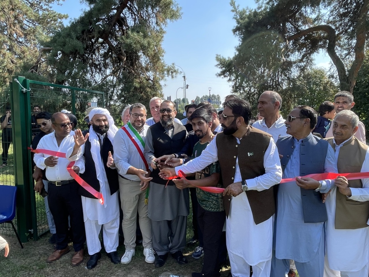 Inaugurato il nuovo campo da cricket al Parco Baden Powell di Pioltello