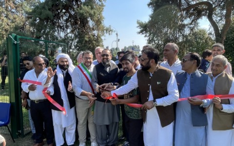 Inaugurato il nuovo campo da cricket al Parco Baden Powell di Pioltello