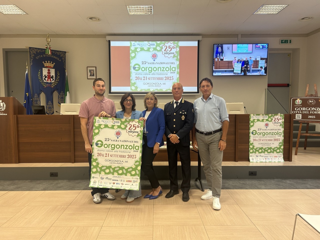 Novità e conferme: tutto pronto per la 25° Sagra del gorgonzola Dop