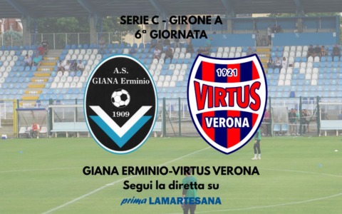 Serie C, Giana-Virtus Verona 1-3: è festa veneta! FINALE