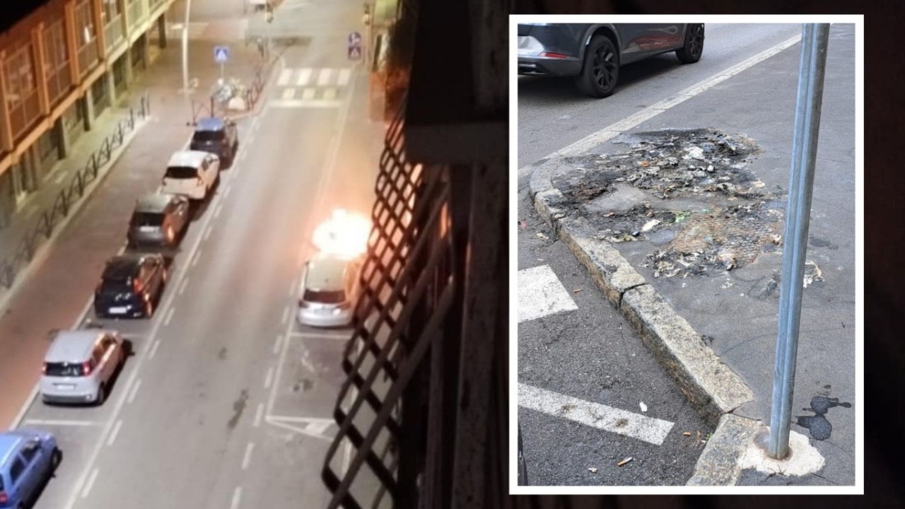 La rabbia dei residenti: “E’ passata una settimana e non hanno tolto i rifiuti incendiati”