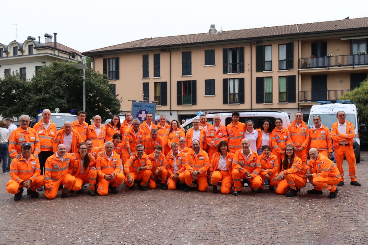 Festa della Croce Bianca a Cernusco sul Naviglio: il gruppo celebra 62 anni con un weekend ricco di eventi