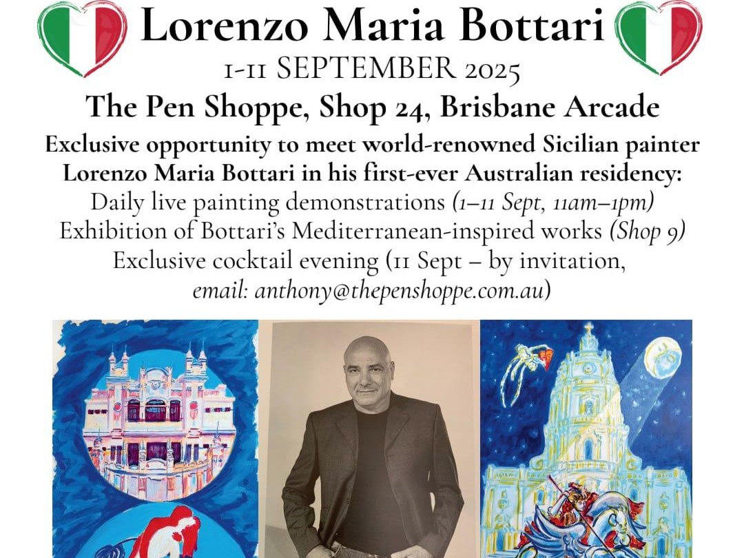 L’arte pioltellese sbarca in Australia con il live painting di Lorenzo Maria Bottari