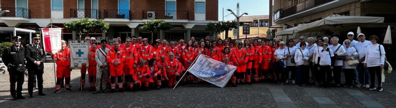 Croce Azzurra, tre giorni di eventi per celebrare il 45esimo
