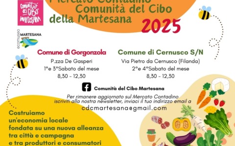 Riprende il Mercato Contadino Martesana