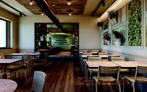 Il ristorante (in costruzione) dove potranno lavorare anche ragazzi disabili