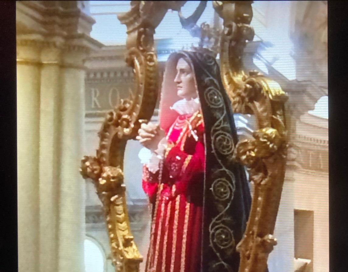 Furto in chiesa: rubati corona, spada e rosario dalla statua della Madonna