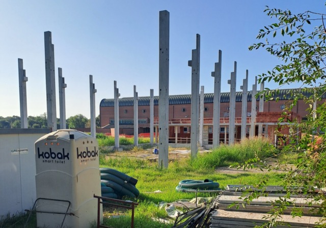 Stop al cantiere della nuova palestra del “Giordano Bruno”: Città Metropolitana risolve il contratto con l’impresa