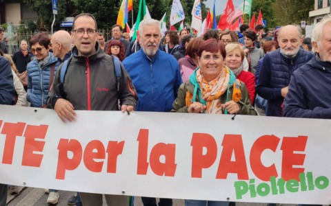 Da Pioltello un bus carico per la  Marcia Perugia-Assisi per la pace