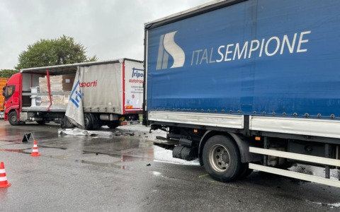 Scontro tra camion sulla Provinciale, un ferito: 118 allertato in codice rosso