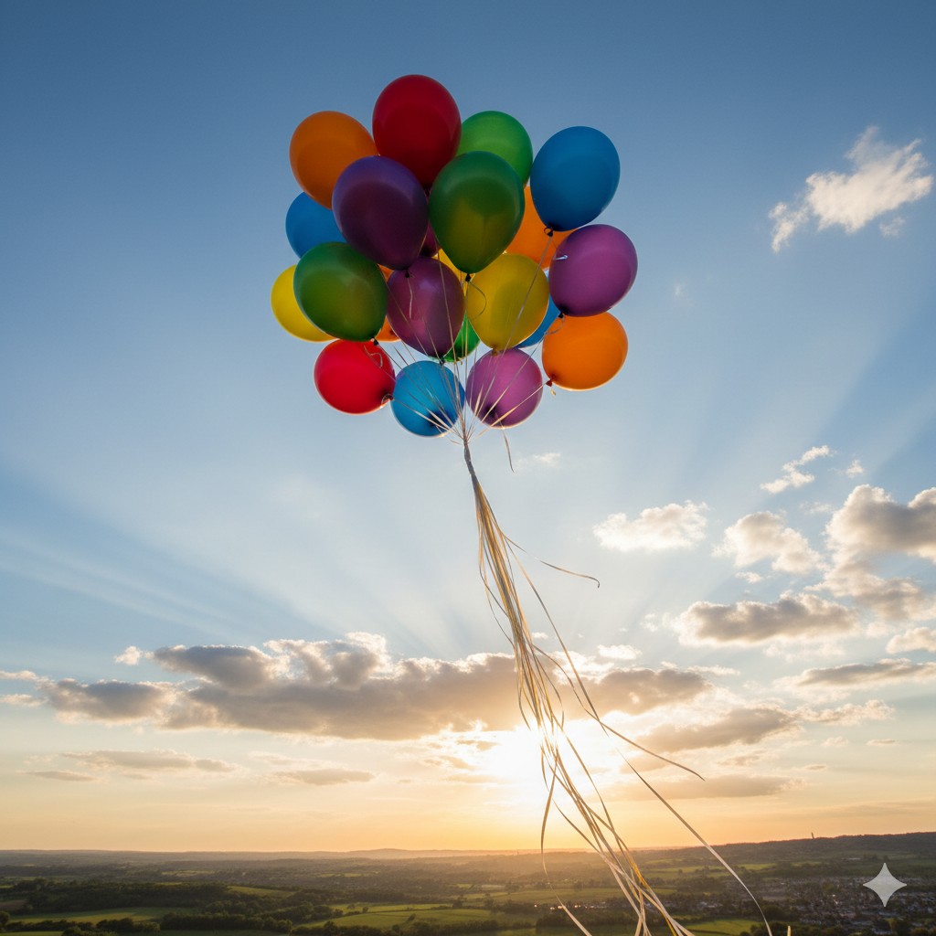 I palloncini di gomma sono altamente inquinanti. Una mostra per capire quanto