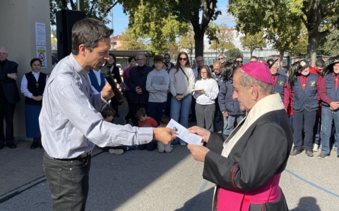 L’arcivescovo Delpini all’oratorio per ricordare il beato don Carlo Gnocchi