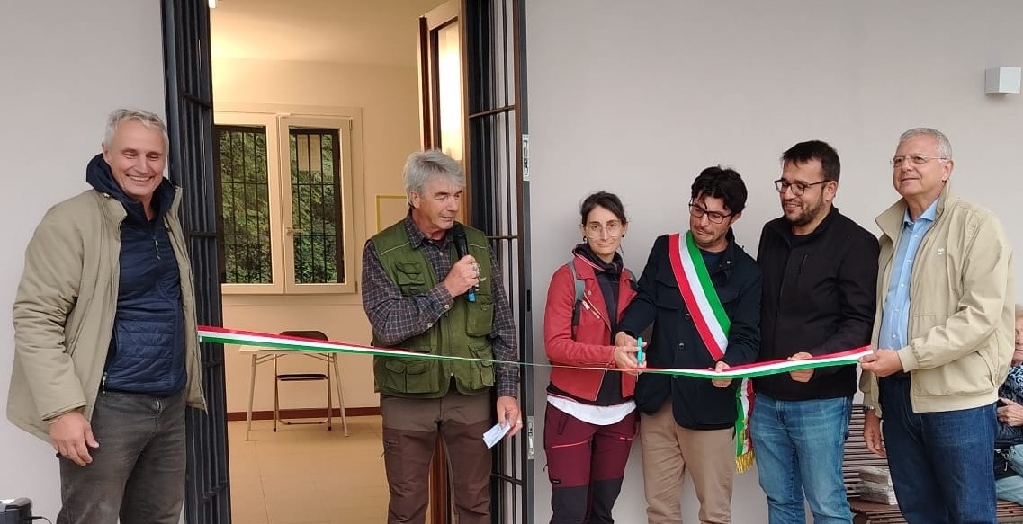 Taglio del nastro per il   centro visitatori dell’Oasi Le Foppe: “Un nuovo punto di riferimento”