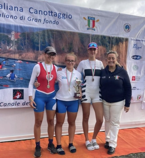 Canottieri Tritium, Toffanello d’oro ai Campionati italiani di Pisa