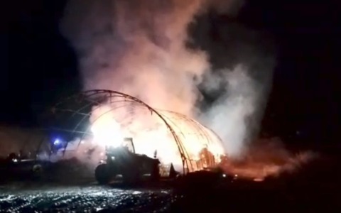 Devastante incendio in un’azienda agricola a Inzago