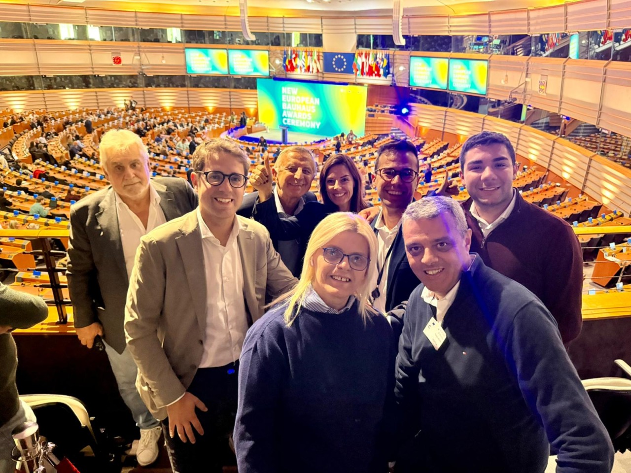 Amministratori della Lega milanese in visita all’Europarlamento