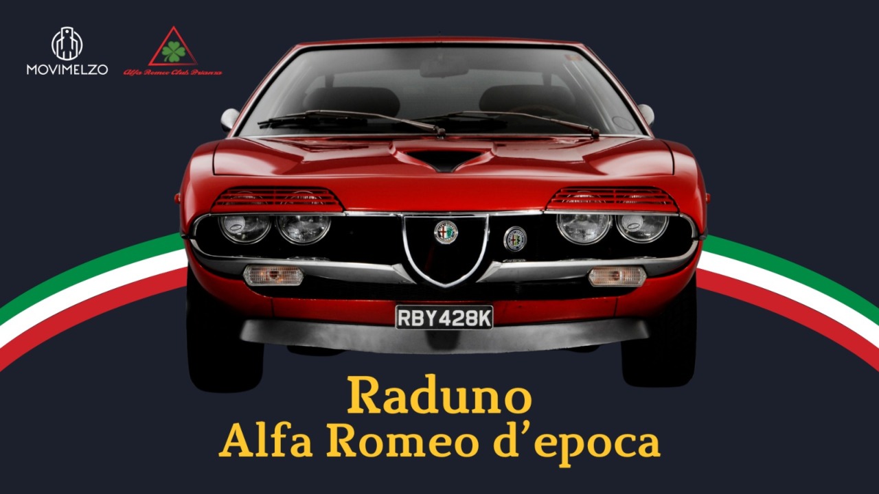 Il Biscione conquista la piazza: raduno di Alfa Romeo d’epoca a Melzo