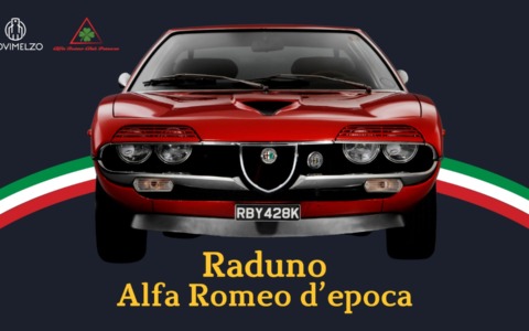 Il Biscione conquista la piazza: raduno di Alfa Romeo d’epoca a Melzo