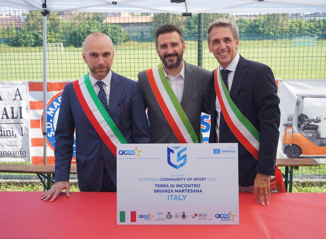 Terra d’Incontro Brianza Martesana è ufficialmente Comunità europea dello Sport 2027