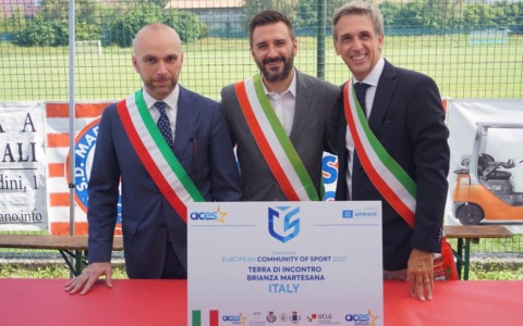 Terra d’Incontro Brianza Martesana è ufficialmente Comunità europea dello Sport 2027