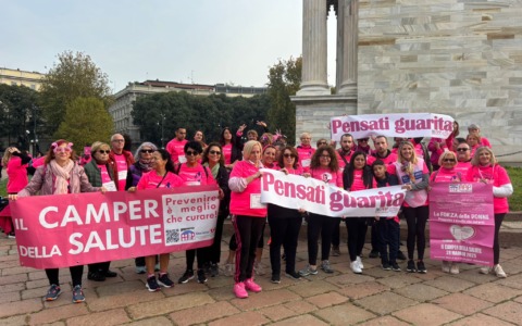 “Pensati guarita” il messaggio di Aap Pioltelo conquista la Pittarosso Pink Parade