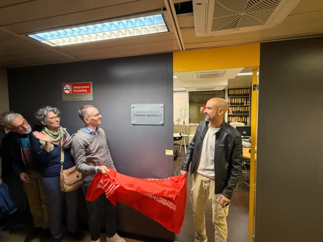 Un pezzo dell’aeroporto di Linate in memoria del compianto Tonino Maselli