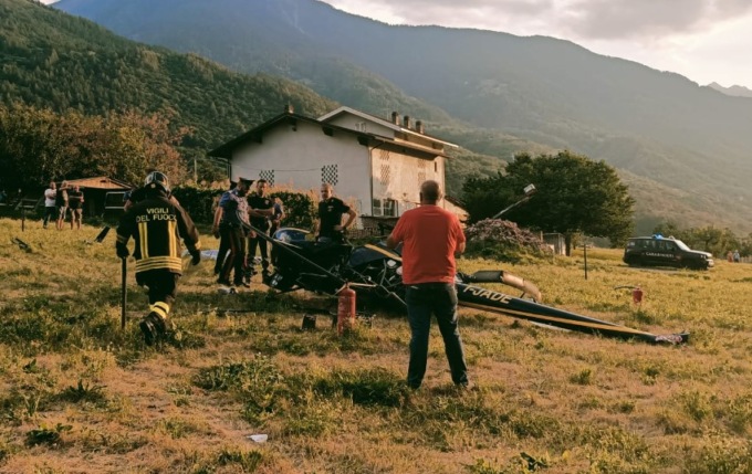 Pilota morto dopo la caduta dell’elicottero, presto la conclusione dell’inchiesta