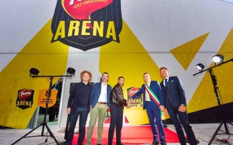 Vieri e Marchisio all’inaugurazione della nuova arena della Kings League
