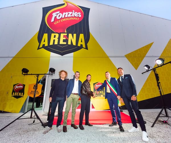 Vieri e Marchisio all’inaugurazione della nuova arena della Kings League