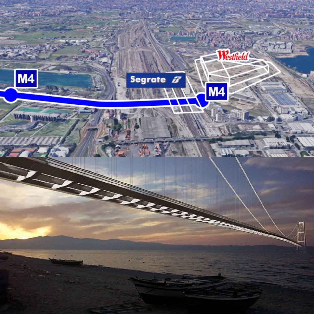 Taglio di fondi alle metropolitane, M4 e M5 “affogano” sotto il Ponte sullo Stretto