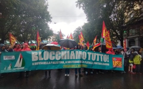 Sciopero nazionale a sostegno della Global Sumud Flotilla del 3 ottobre: disagi annunciati da Atm