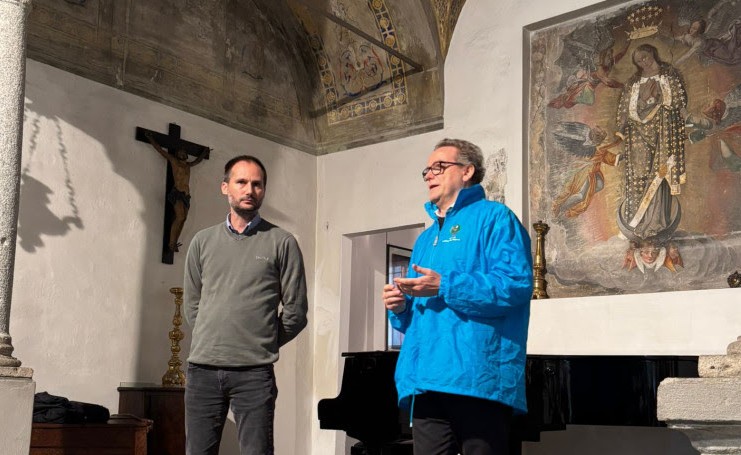 L’affresco seicentesco di Cassina de’ Pecchi è della scuola di Giovan Battista Crespi