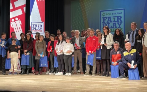 Storie di Fair Play e di lealtà sportiva premiate oggi nell’auditorium di Bcc Milano a Carugate