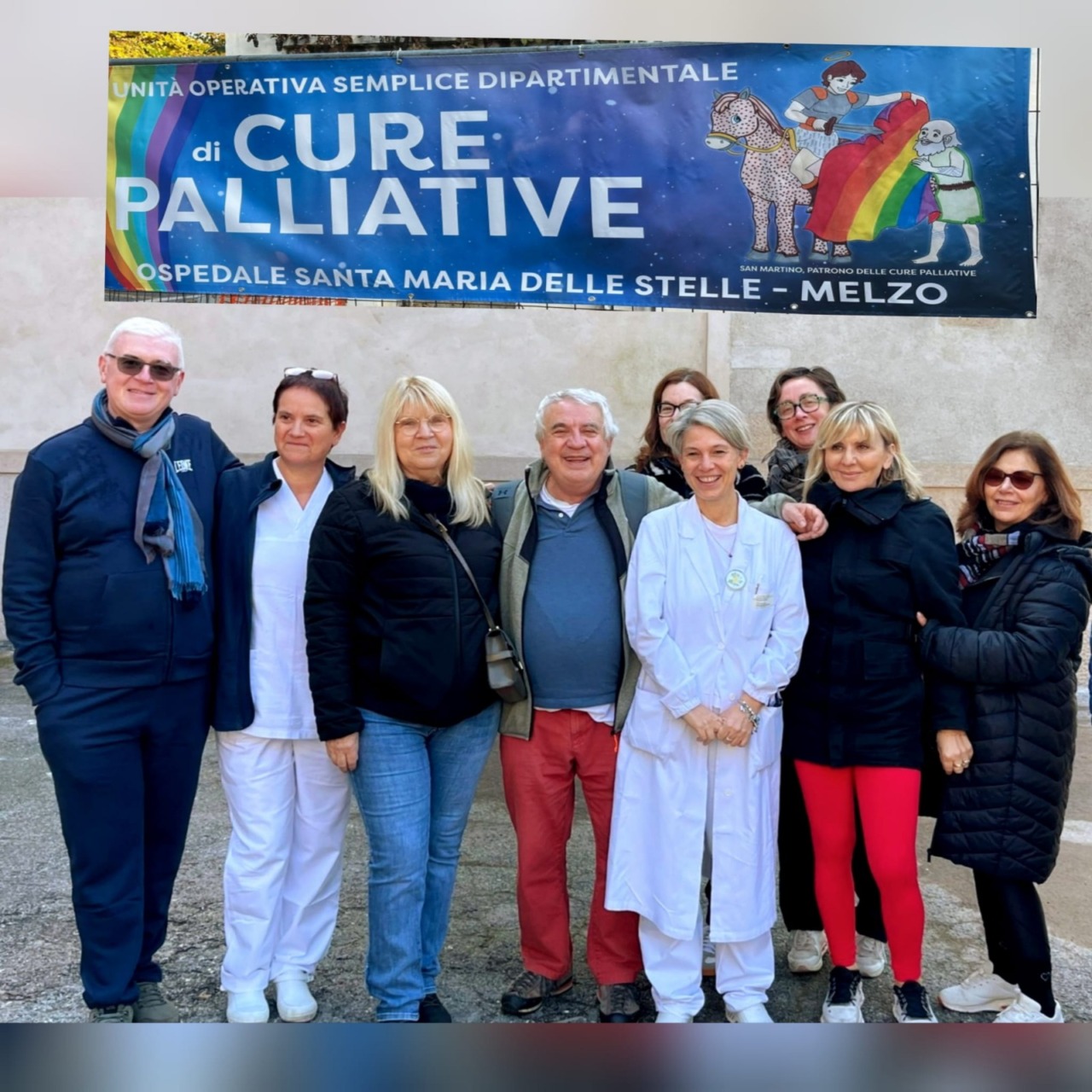 La festa di San Martino riscalda i cuori al reparto di cure palliative