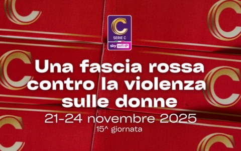 Serie C, l’iniziativa per la Giornata internazionale per l’eliminazione della violenza contro le donne