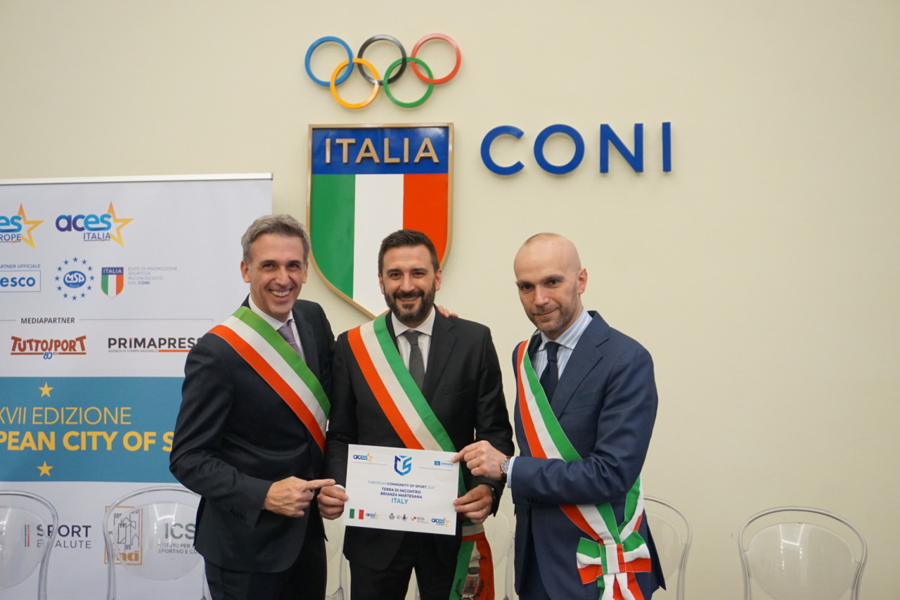 Ora è ufficiale: Terra d’Incontro Brianza Martesana riceve il titolo di Comunità europea dello Sport 2027