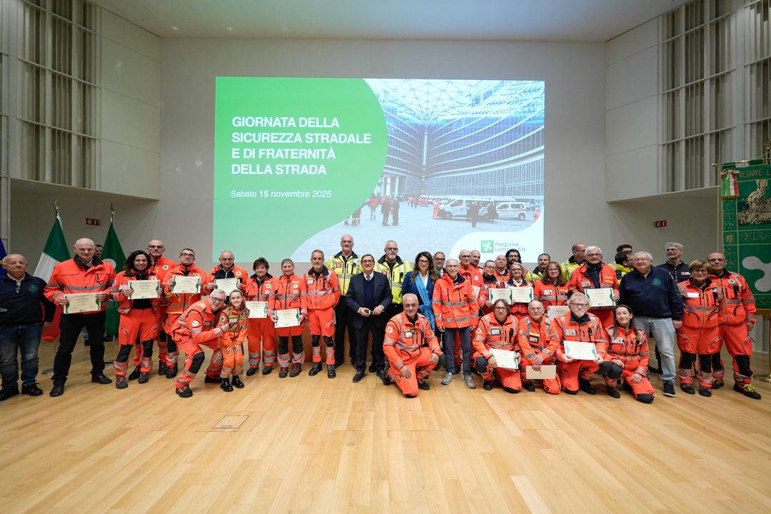 Giornata della Sicurezza, premiati in Regione anche i volontari dell’Adda Martesana