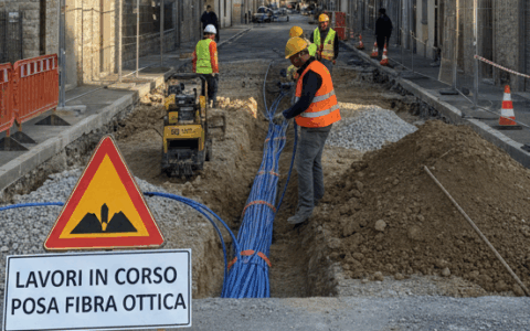 Fibra ottica, attualmente raggiunto il 70% del territorio di Cernusco