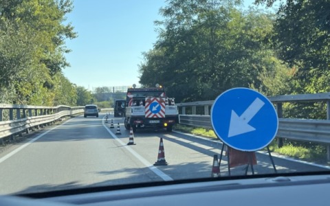 Chiude il ponte sulla Molgora della Sp13: in corso prove di carico statico sulla struttura