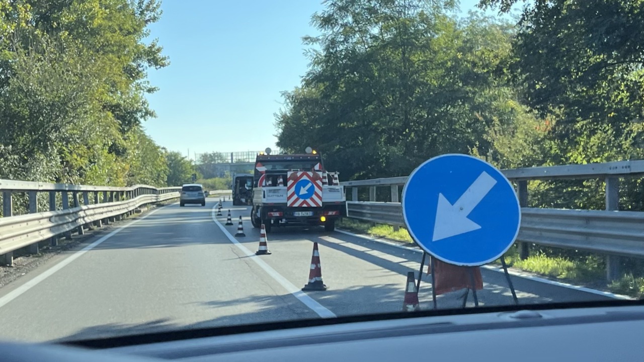 Chiude il ponte sulla Molgora della Sp13: in corso prove di carico statico sulla struttura