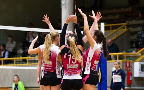 In trasferta a Modena dura sconfitta delle ragazze dei Diavoli Rosa contro la capolista di B2