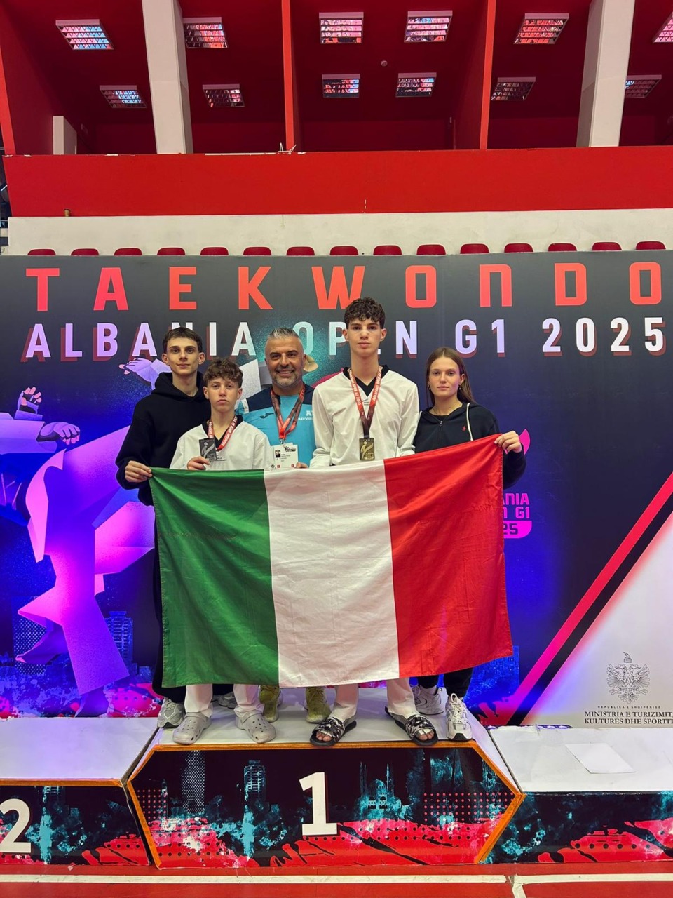Taekwondo Smile: incetta di medaglie in Italia e in Albania