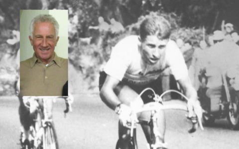 Una tappa del Giro d’Italia a Cassano per festeggiare i 60 anni dalla vittoria di Gianni Motta