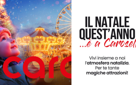 Il Centro commerciale Carosello accende il Natale