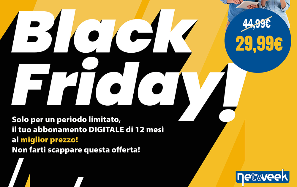 Promo Black Friday: abbonamento digitale alla Gazzetta della Martesana e alla Gazzetta dell’Adda con il 33% di sconto