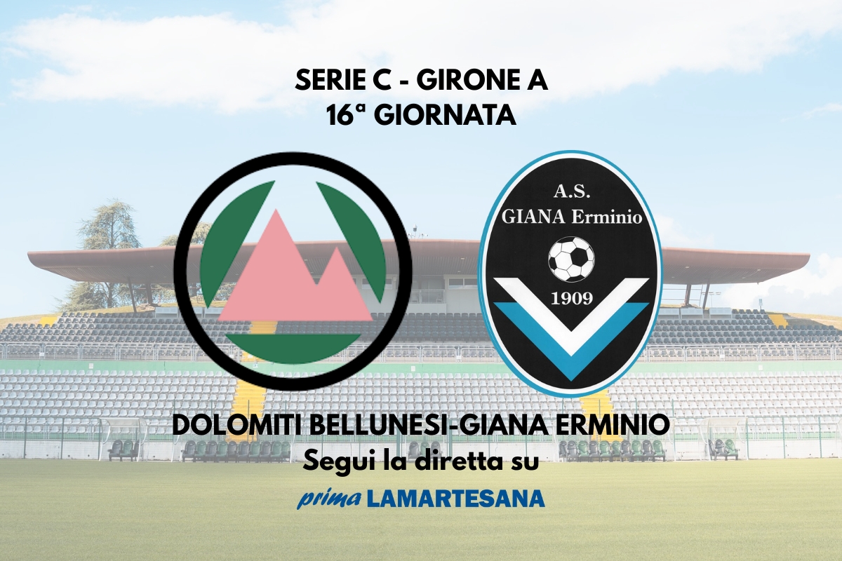 Serie C, Dolomiti Bellunesi-Giana 0-0: un punto per muovere la classifica FINALE