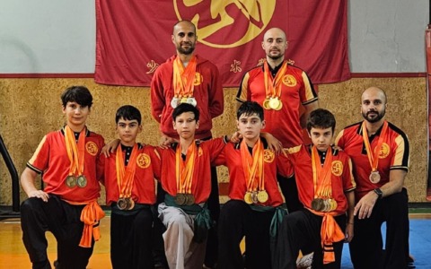 Shaolin Wushu Academy, ventisette medaglie contro avversari da tutto il mondo