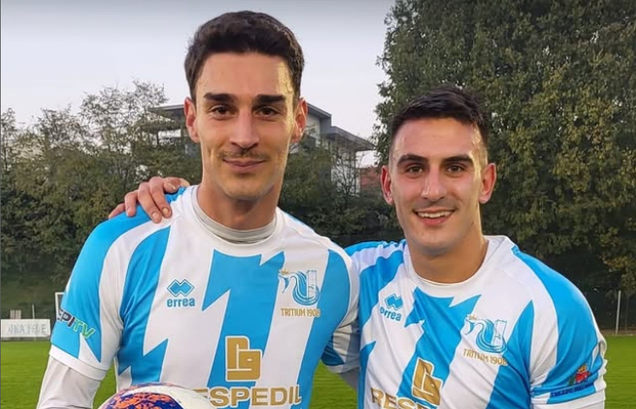 Tritium, vittoria all’ultimo respiro: 2-1 in rimonta sul Tribiano, vetta a un punto