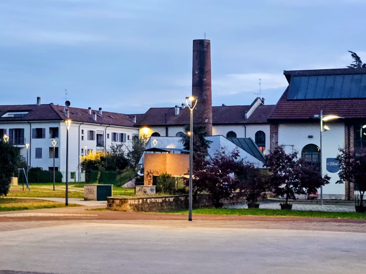 Parco più bello e più sicuro con il nuovo impianto di illuminazione