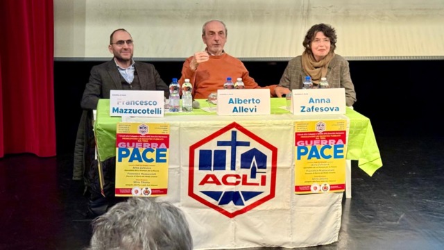 Uno sguardo sul mondo: una serata di analisi e riflessioni sul binomio Guerra e Pace